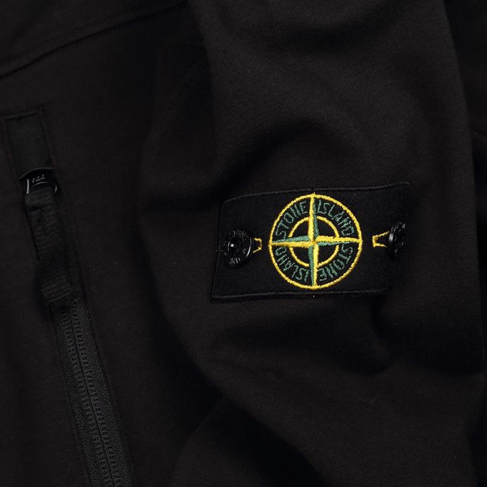 FELPA GIROCOLLO CON TASCA A MARSUPIO ZIP Kids Nero