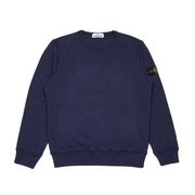 FELPA GIROCOLLO IN COTONE Kids Blu FELPA GIROCOLLO IN COTONE Kids Blu