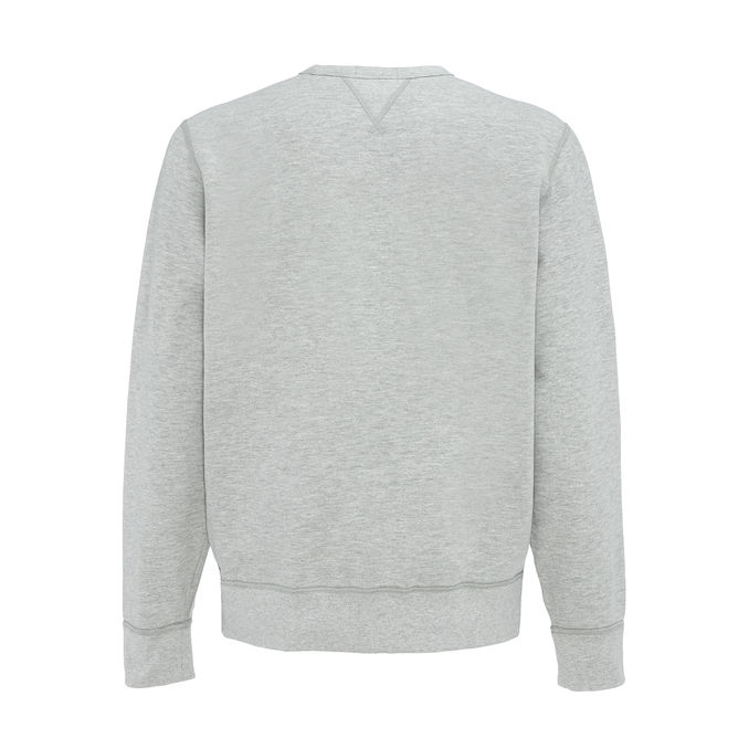 FELPA GIROCOLLO IN COTONE Uomo Grichia Mel