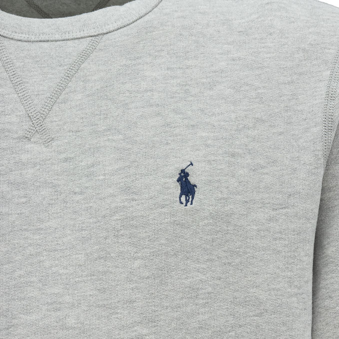 FELPA GIROCOLLO IN COTONE Uomo Grichia Mel