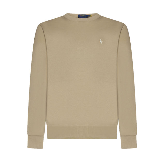 FELPA GIROCOLLO Uomo Costal Beige