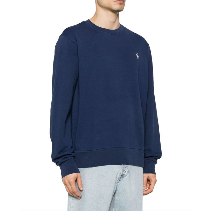 FELPA GIROCOLLO Uomo Cruise Navy