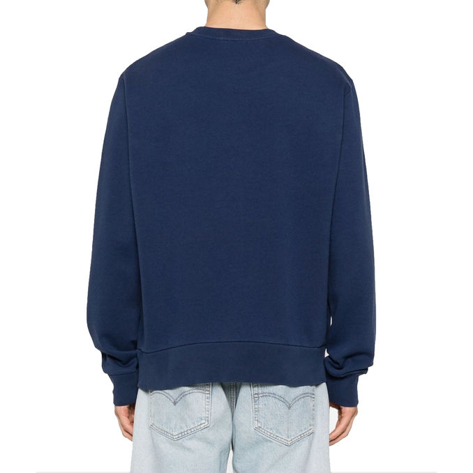 FELPA GIROCOLLO Uomo Cruise Navy