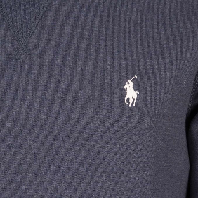 FELPA GIROCOLLO Uomo Derby Blue Heather