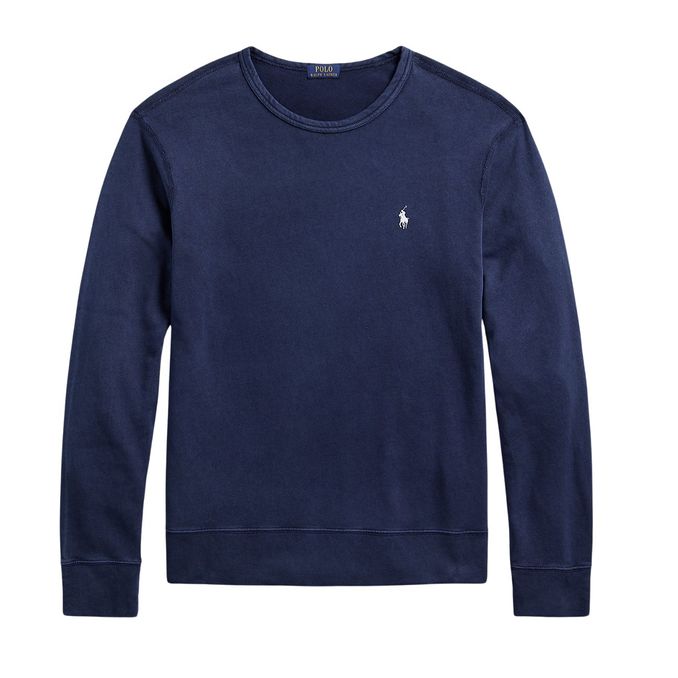 FELPA GIROCOLLO Uomo Newport Navy