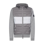 FELPA IMBOTTITA TRICOLOR Uomo Light grey heather FELPA IMBOTTITA TRICOLOR Uomo Light grey heather