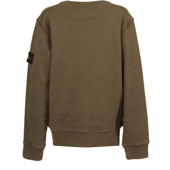 FELPA IN COTONE Kids Olive