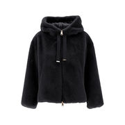 FELPA IN FAUX MINK FUR Donna Nero FELPA IN FAUX MINK FUR Donna Nero
