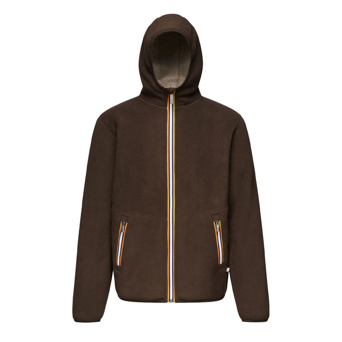 FELPA JACK SHERPA POLAR PILE Uomo Marrone Beige