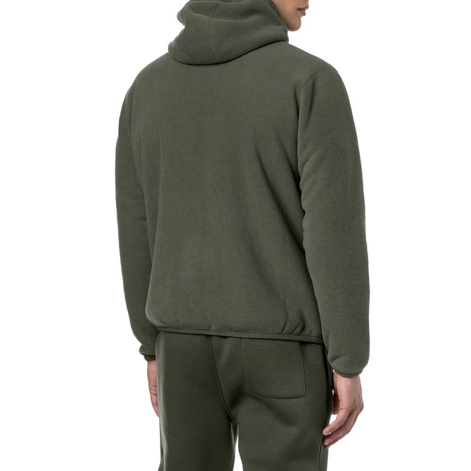 FELPA JACK SHERPA POLAR PILE Uomo Verde Blu Navy