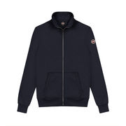 FELPA LOGO IN COTONE GARZATO Uomo Blu Navy FELPA LOGO IN COTONE GARZATO Uomo Blu Navy