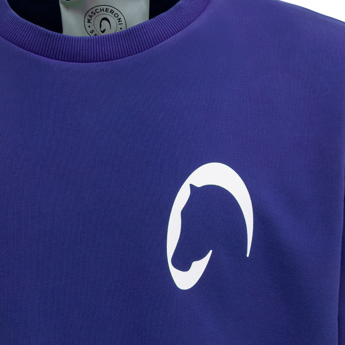 FELPA MASCHERONI Unisex Bluette