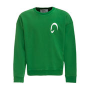FELPA MASCHERONI Unisex Verde FELPA MASCHERONI Unisex Verde