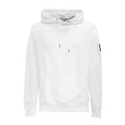 FELPA MONOGRAM BADGE Uomo Bright White FELPA MONOGRAM BADGE Uomo Bright White