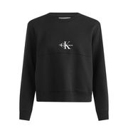 FELPA MONOGRAM LOGO CREW NECK Donna Nero FELPA MONOGRAM LOGO CREW NECK Donna Nero
