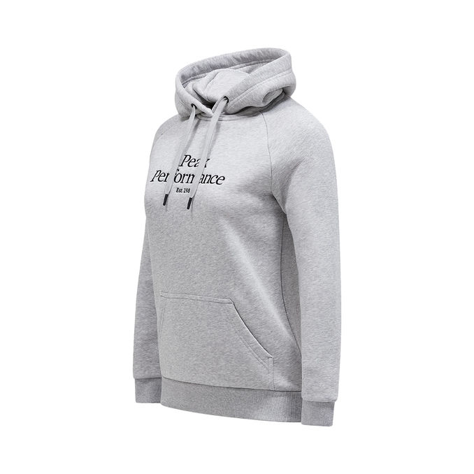 FELPA ORIGINAL Donna Grey Melange Black