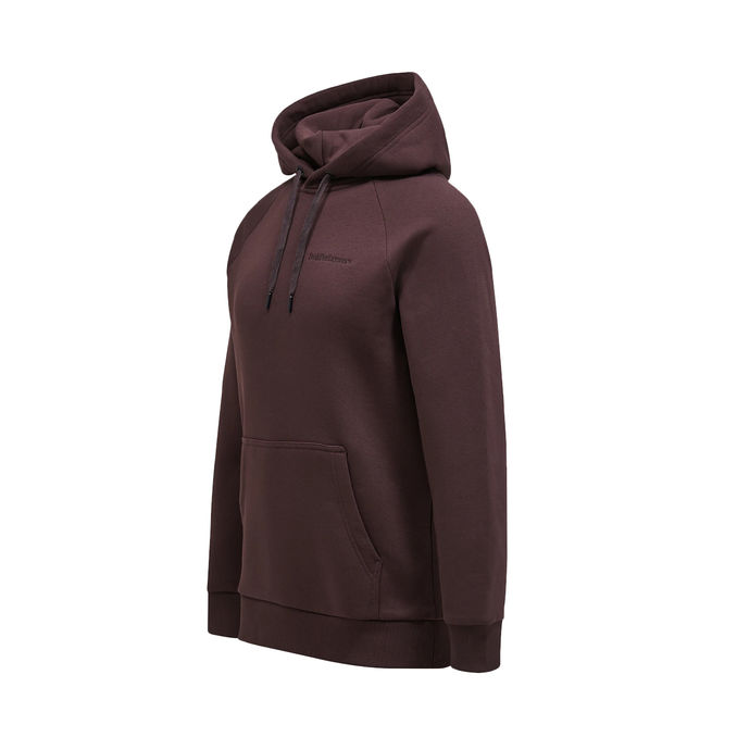 FELPA ORIGINAL SMALL LOGO Uomo Desert Plum