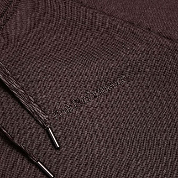 FELPA ORIGINAL SMALL LOGO Uomo Desert Plum