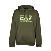 FELPA OVER CAPPUCCIO E MAXI LOGO Uomo Forest Night FELPA OVER CAPPUCCIO E MAXI LOGO Uomo Forest Night