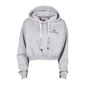 FELPA OVER CORTA LOGO BASIC Donna Grigio Perla FELPA OVER CORTA LOGO BASIC Donna Grigio Perla