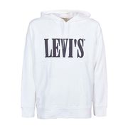 FELPA PIECED HOODIE Uomo Bianco Nero FELPA PIECED HOODIE Uomo Bianco Nero