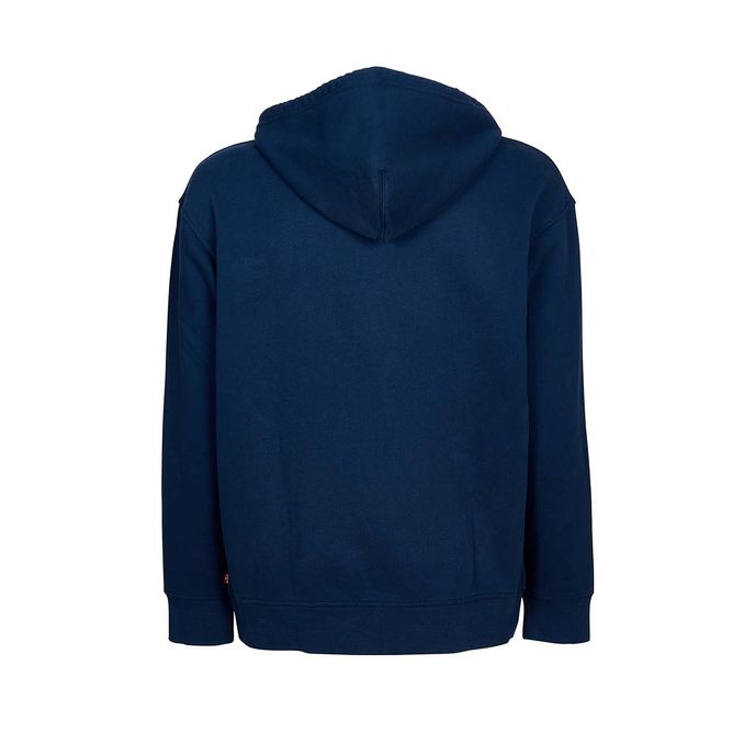 FELPA RELAXED GRAPHIC LOGO Uomo Dress Blues