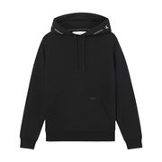 FELPA REPEAT LOGO CON CAPPUCCIO Uomo Black FELPA REPEAT LOGO CON CAPPUCCIO Uomo Black
