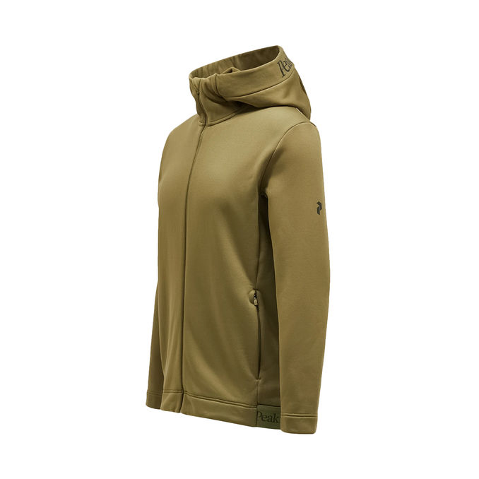 FELPA RIDER Uomo Snap Green