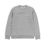 FELPA SCRIPT EMBROIDERY Uomo Grey weather white FELPA SCRIPT EMBROIDERY Uomo Grey weather white