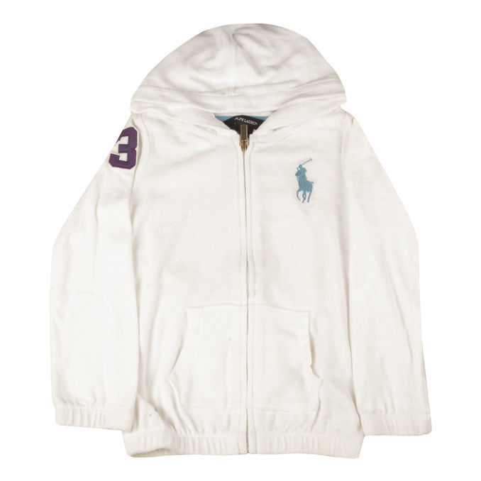 FELPA SPUGNA BIG PONY Bimba Bianco 