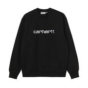 FELPA SWEAT Uomo Nero Bianco  FELPA SWEAT Uomo Nero Bianco