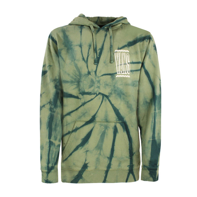 FELPA TALL TYPE TIE DYE Uomo Beetle Ice Grey