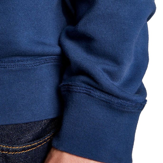 FELPA TINTO CAPO Uomo Indaco