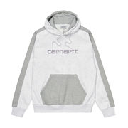 FELPA TONARE CON CAPPUCCIO Uomo Ash heather grey heather shiver FELPA TONARE CON CAPPUCCIO Uomo Ash heather grey heather shiver