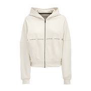 FELPA ZIP CON CAPPUCCIO REPEAT LOGO Donna Tofu FELPA ZIP CON CAPPUCCIO REPEAT LOGO Donna Tofu