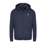 FELPA ZIP ESSENTIELS CON CAPPUCCIO Uomo Dress blue FELPA ZIP ESSENTIELS CON CAPPUCCIO Uomo Dress blue