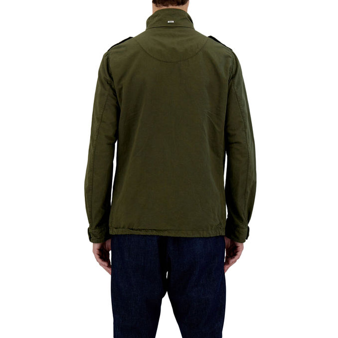 FIELD JACKET GARMENT DYED Uomo Militare