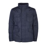 FIELD JACKET STRIPES OXF IN NYLON E PIUMA Uomo Blu navy FIELD JACKET STRIPES OXF IN NYLON E PIUMA Uomo Blu navy