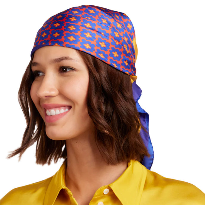 FOULARD LEWIS Donna Menton Red