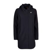 GIACCA 3/4 MATHILDE BONDED CON CAPPUCCIO Donna Blue maritime Black GIACCA 3/4 MATHILDE BONDED CON CAPPUCCIO Donna Blue maritime Black