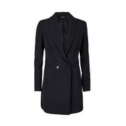 GIACCA ABITO DOPPIOPETTO IN TESSUTO TECNICO Donna Nero GIACCA ABITO DOPPIOPETTO IN TESSUTO TECNICO Donna Nero
