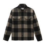 GIACCA ALASKAN IN MISTO LANA RICICLATA Uomo Green Buffalo GIACCA ALASKAN IN MISTO LANA RICICLATA Uomo Green Buffalo