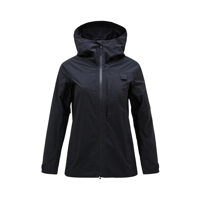 GIACCA ALPINE GORE-TEX 2L Donna Black