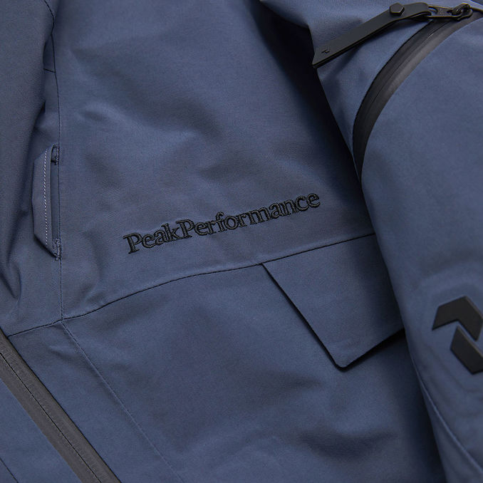 GIACCA ALPINE GORE-TEX 2L Uomo Ombre Blue