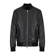 GIACCA BIKER IN ECOPELLE Uomo Nero GIACCA BIKER IN ECOPELLE Uomo Nero