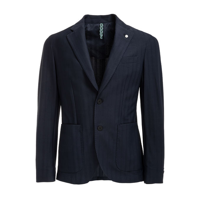 GIACCA BOTTONI Uomo Blu Navy