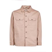 GIACCA CAMICIA IN COTONE Uomo Tortora GIACCA CAMICIA IN COTONE Uomo Tortora