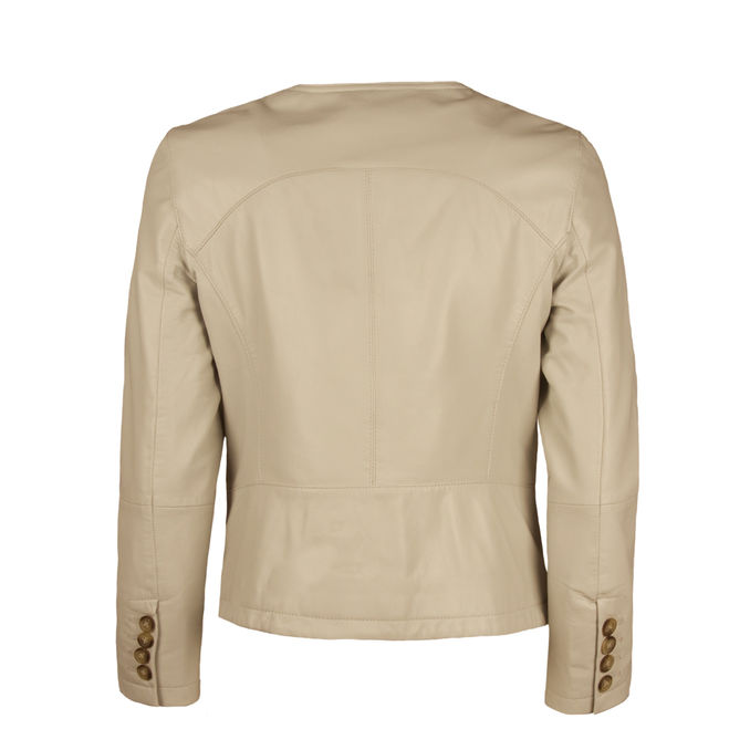 GIACCA CHANEL NAPPA WASHED Donna Beige Rosato