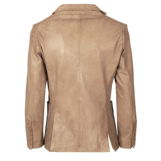 GIACCA CON SCOLLO A REVER Donna Cipria