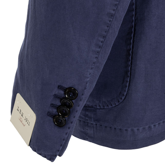 GIACCA CON TASCA IN LINO Uomo Carta Da Zucchero 